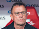 Ralf Rangnick as RB Leipzig head coach in 2019