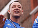 John Terry during Chelsea's Champions League winning parade in 2012