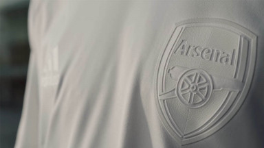 Arsenal white kit (screen capped from 