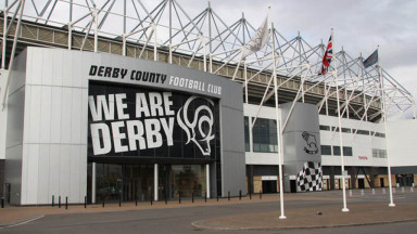 Pride Park Stadium, home of Derby County Football Club
