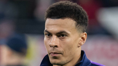 Dele Alli lining up for Spurs against RB Leipzig in the Champions League