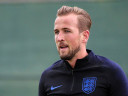Kane training with England during 2018 World Cup